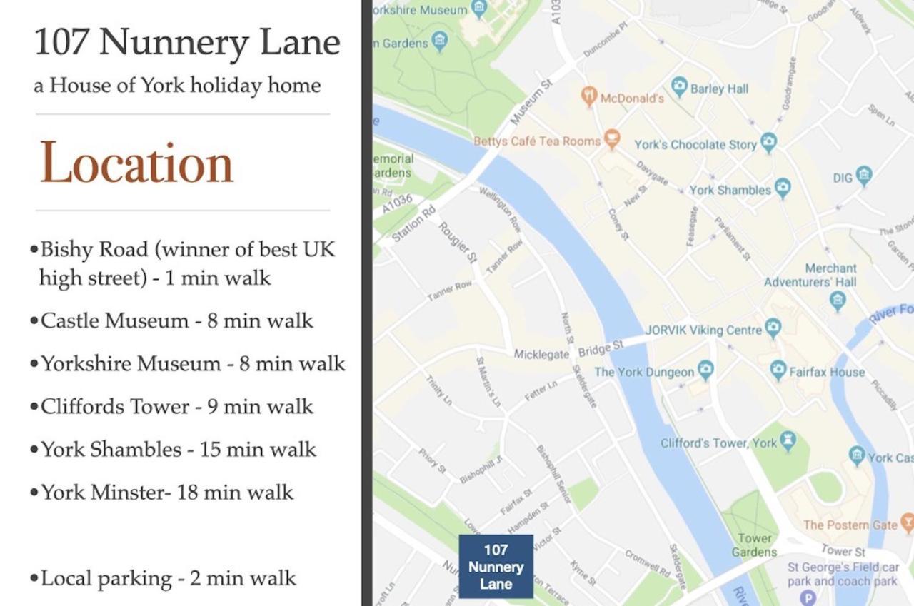107 Nunnery Lane - A House Of York Holiday Home エクステリア 写真