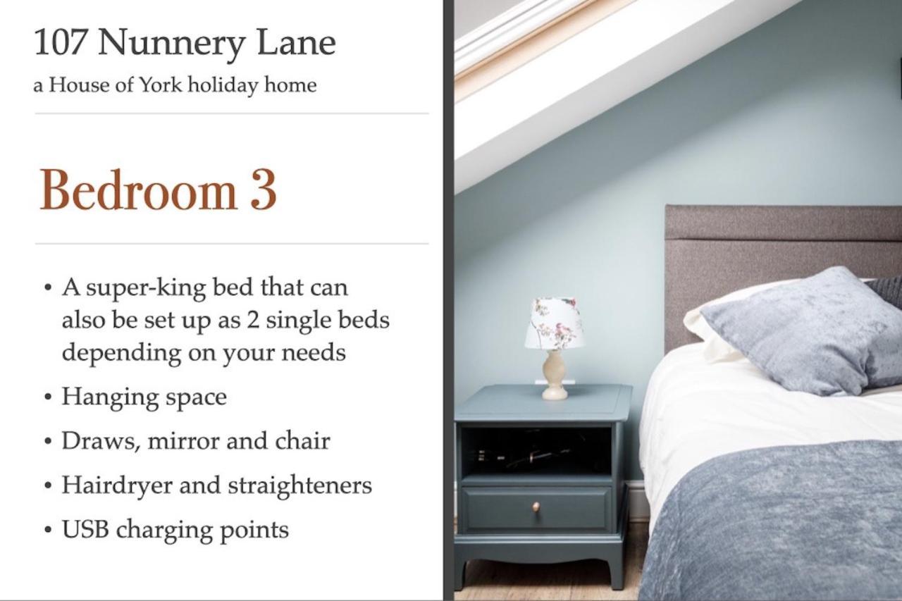 107 Nunnery Lane - A House Of York Holiday Home エクステリア 写真