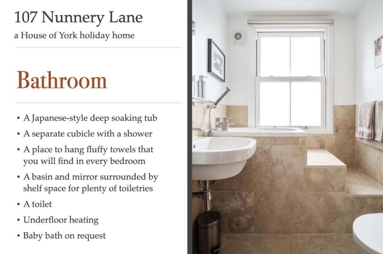 107 Nunnery Lane - A House Of York Holiday Home エクステリア 写真
